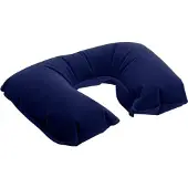 Dunlop Poduszka Dmuchana Podróżna Zagłówek Granatowy, Accessoires de voyage, Bleu