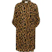 Kaffe Chemisier 'Jessi' caramel / noisette / noir