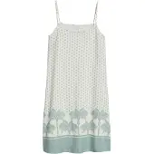 Marc o'polo Chemise de nuit ' Mix N Match ' gris / blanc