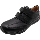 Jomos : Chaussons pour hommes, couleur noire, style décontracté