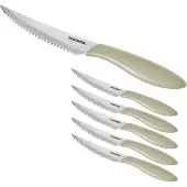 Tescoma Couteau à steak PRESTO 12 cm, 6 pcs, beige