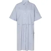 JOOP! Robe-chemise 'Davinia' bleu clair / blanc