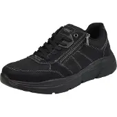 Rieker Chaussures Nanun Nasia pour hommes, chaussures à lacets, couleur noire, style décontracté