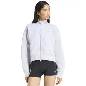 Adidas Spacer Track Full Zip Sweatshirt Blanc 2XS Femme