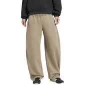 Adidas Essentials Contemporary Barrel Joggers Femme - Pantalons, Beige - Taille XXL (50-52) - Jersey de coton