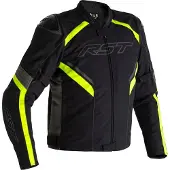 Rst Veste textile RST Sabre Airbag - Noir/Gris/Jaune Fluo Taille M