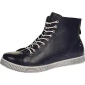 Andrea conti Baskets hautes bleu