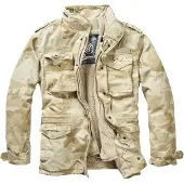 Brandit Veste mi-saison 'Giant' beige / sable / beige foncé