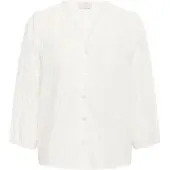 Kaffe Chemisier 'Gabriela' blanc