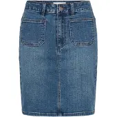 Kaffe Jupe 'KAKarla' bleu denim