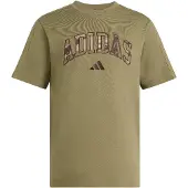 Adidas Seasonal Essentials Camo Short Sleeve T-shirt Vert 2XL / Regular Homme