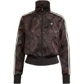 Adidas Originals Haut de survêtement Firebird Satin Snake Print - Marron, Marron