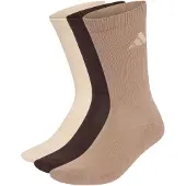 Adidas Chaussettes de sport 'Ess' beige / moka / brun foncé