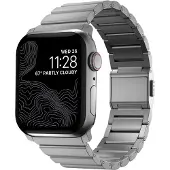 Nomad Bracelet à maillons en titane pour Apple Watch | 44/45/46/49 mm - Argent