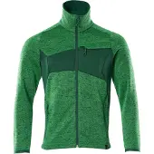Mascot Accelerate 18105 Full Zip Sweatshirt Vert M Homme