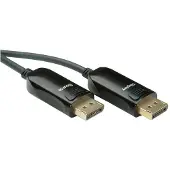Roline - Câble DisplayPort - DisplayPort (M) pour DisplayPort (M) - DisplayPort 1.4 - 20 m - Active Optical Cable (AOC), support 8K60Hz (7680 x 4320) - noir