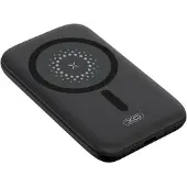 XO Powerbank compatible avec MagSafe 20W 5000mAh en noir Connecteur USB-C
