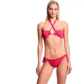 Emporio Armani pour femme. EW003277_AF20239 Bikini Vibrant rose (L), Beachwear, Polyamide