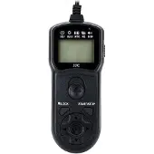 JJC TM I3 Timer Remote Shutter Cord (câble d'obturateur à distance), Déclencheur à distance, Noir