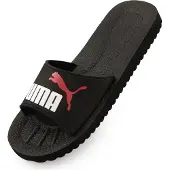 Puma Pantoufles Purecat Slide Noir-blanc - 7