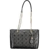 GUESS Tisha 3 Comp Tote Bag Noir