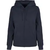 Build Your Brand Basic Full Zip Sweatshirt Bleu 3XL Femme