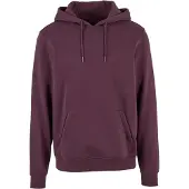 Build Your Brand Heavy Hoodie Violet M Homme