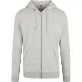 Build Your Brand Heavy Full Zip Sweatshirt Gris 4XL Homme