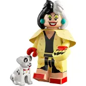 LEGO 71038 Minifigures - Disney 100 ans - Minifigure à collectionner - Cruella de Vil