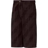 Adidas Monogram Denim Shorts Marron 27 Homme