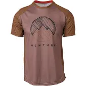 Agu Venture Mtb Short Sleeve Jersey Marron L Homme