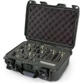 Nanuk 915 valise avec mousse pour 28 couteaux, vert olive