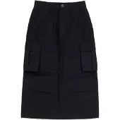 Santa Cruz Opus Dot Cargo Long Skirt Noir S Femme
