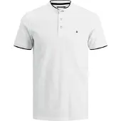 Jack & Jones T-Shirt 'JJEPaulos' noir / blanc cassé