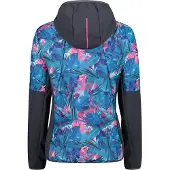 CMP Fix Hood Hybrid 32z6026p Jacket Bleu M Femme