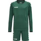 Hummel Survêtement 'Core' vert foncé / noir / blanc