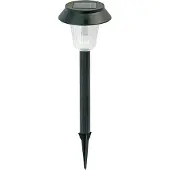 A Forged Tool Lampe de jardin solaire noire