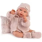 MuÑecas Antonio Juan Newborn Pipa Winter Doll Rose Enfants
