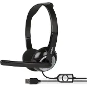 Hamlet HHEADM-BTS casque Sans fil Arceau Appels/Musique USB Type-C Bluetooth Noir