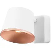 LEDS-C4 Drone, 1 flamme, blanc/cuivre