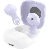 XO Ecouteurs intra-auriculaires G28 TWS Bluetooth 5.4 - Ecouteurs sans fil violets avec étui de charge