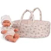 MuÑecas Antonio Juan Poupée espagnole Pitu avec porte-bébé, 26 cm - Antonio Juan