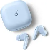 Soundcore Écouteurs sans fil True Wireless Anker R60i, avec réduction active du bruit (ANC), qualité audio Hi-Res, autonomie de 50 heures, indice de protection IP55, Bluetooth 6.1, couleur : bleu