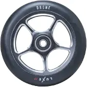 Drone Trottinette freestyle Luxe II Roues 110 mm Noir/PU Noir
