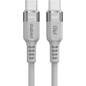 Dudao L5CMAX Câble USB 1 m USB C Gris