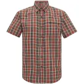 Regatta Mindano Short Sleeve Shirt Rouge M Homme