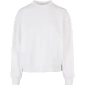 Build Your Brand Oversized Sweatshirt Beige M Femme