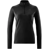 Gonso Essential Half Zip Sweatshirt Noir 42 Femme