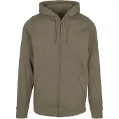 Build Your Brand Basic Full Zip Sweatshirt Vert 2XL Homme