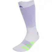 Adidas Chaussettes de sport 'Adizero' jaune fluo / lavande / violet pastel
